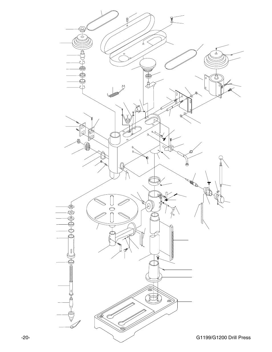 Grizzly G1199 User Manual | Page 22 / 29