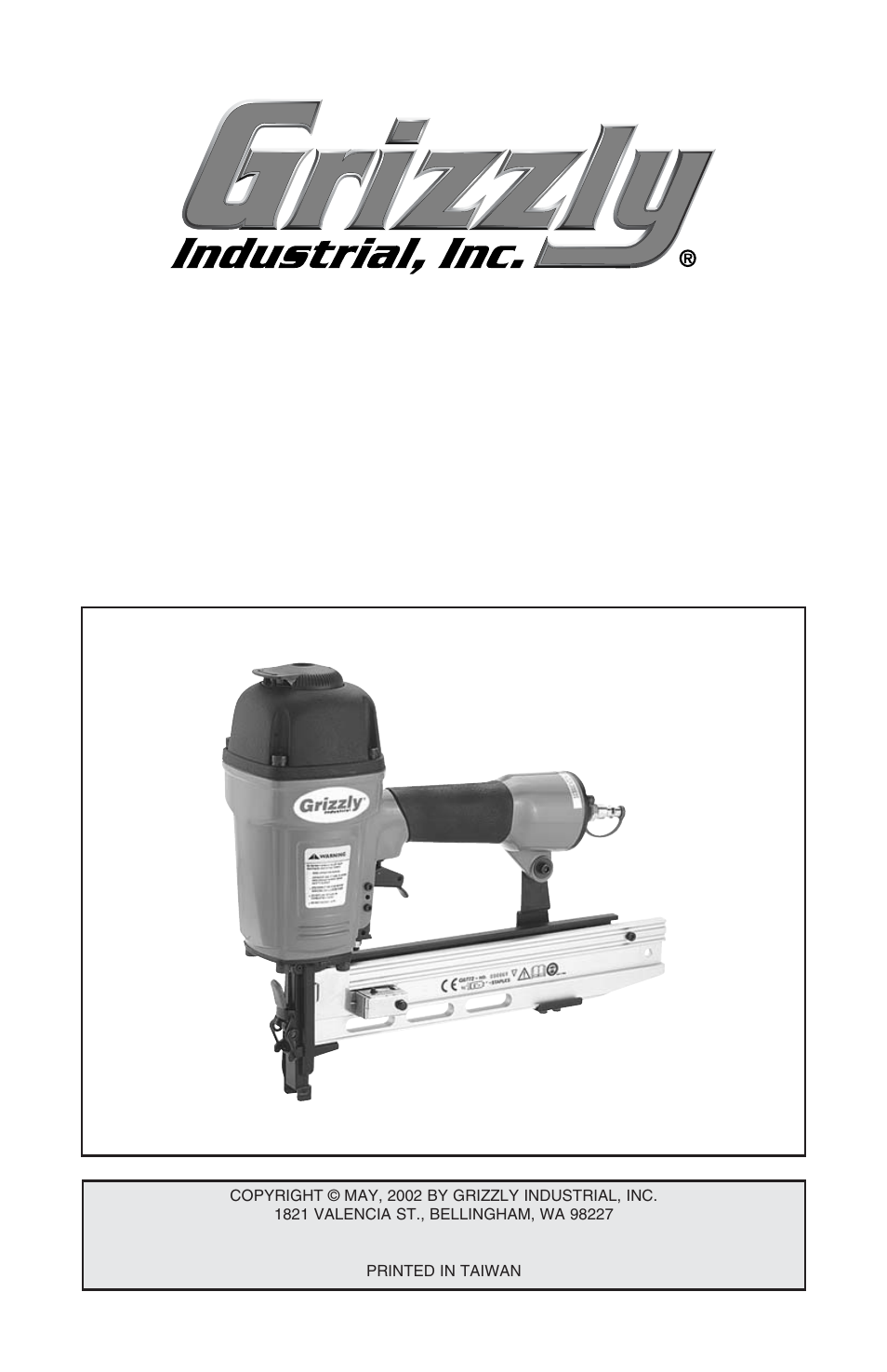 Grizzly G6772 User Manual | 20 pages