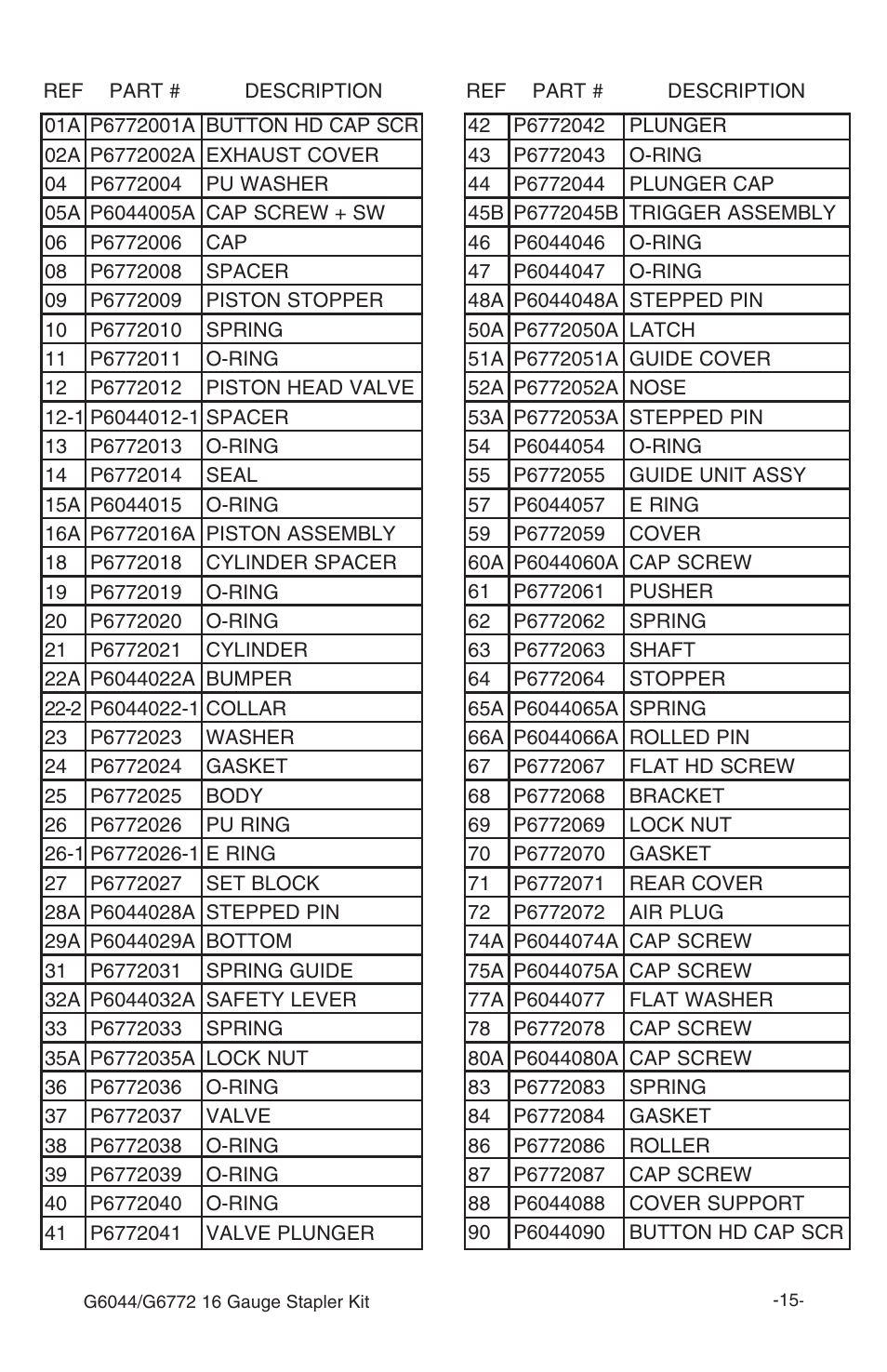 Grizzly G6772 User Manual | Page 16 / 20