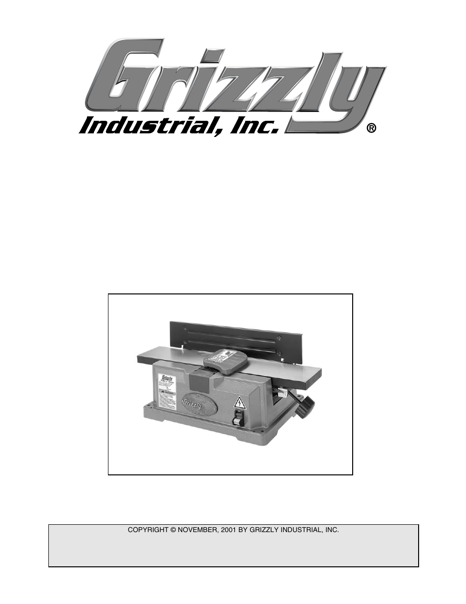 Grizzly H2801 User Manual | 32 pages