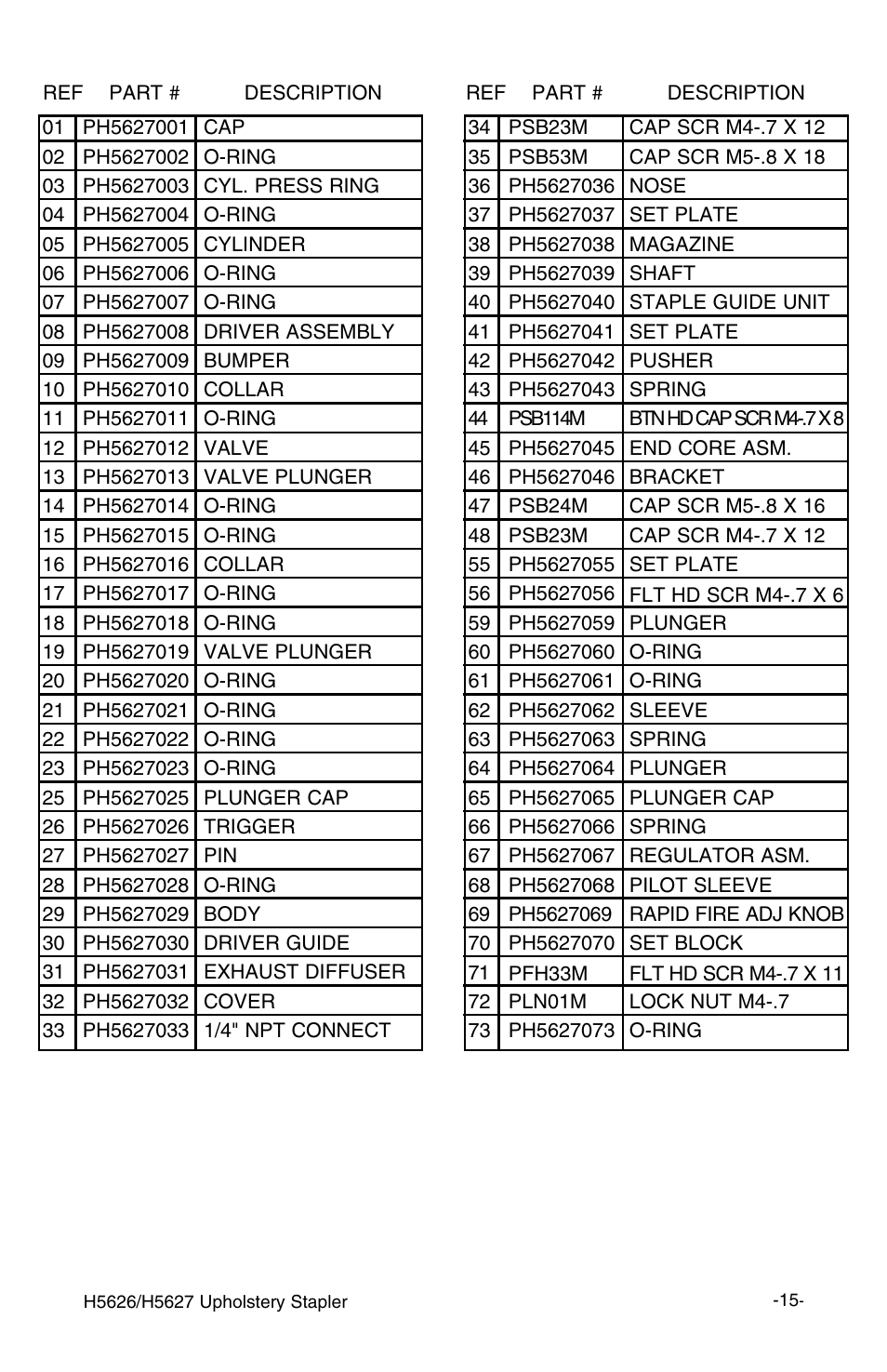 Grizzly H5626/7 User Manual | Page 16 / 20