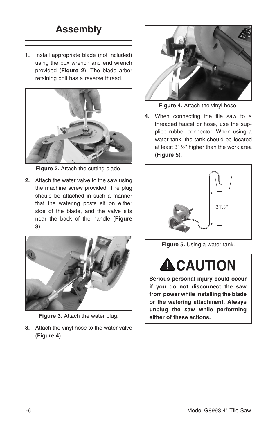 Assembly | Grizzly G8993 User Manual | Page 8 / 16
