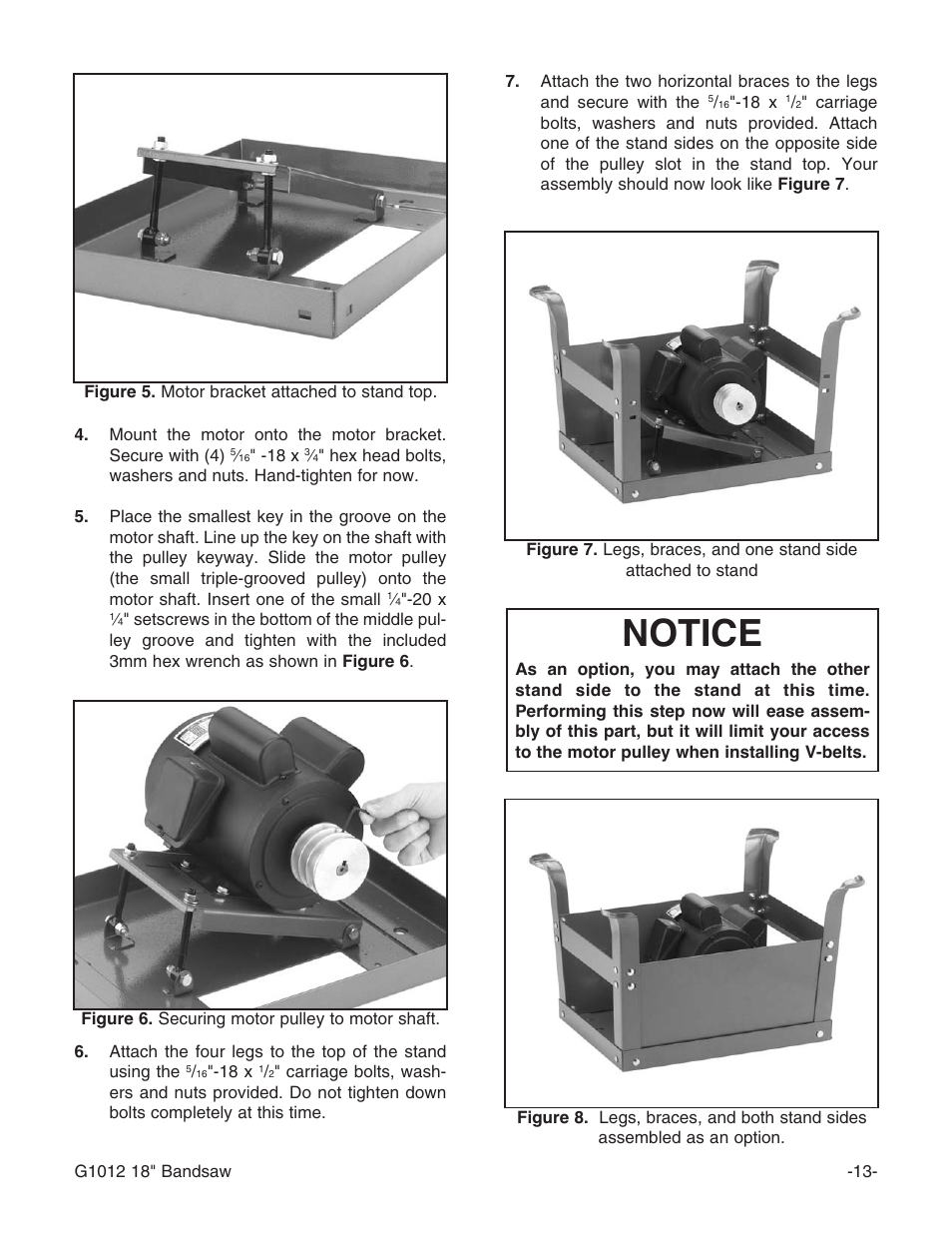Notice | Grizzly G1012 User Manual | Page 15 / 52