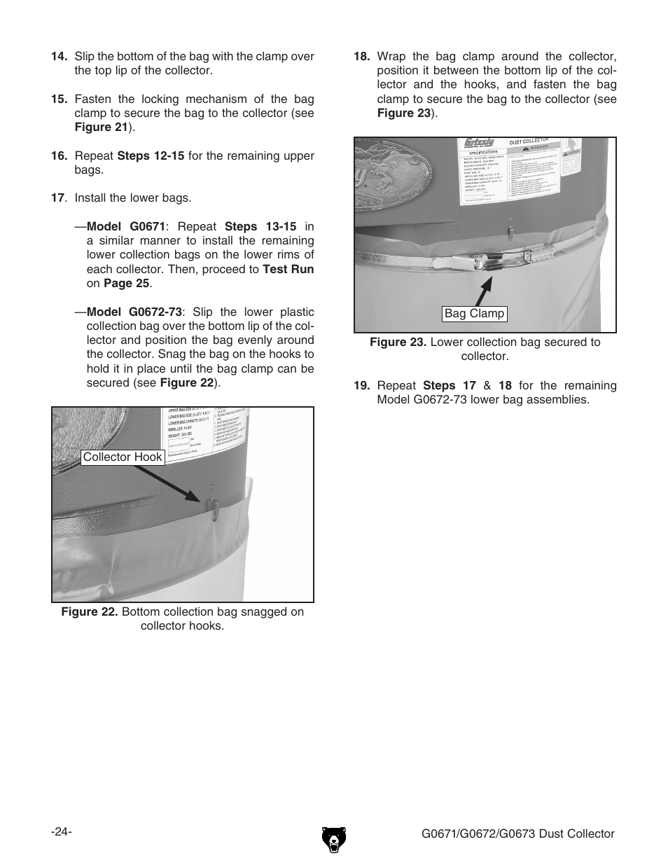 Grizzly G0673 User Manual | Page 26 / 56