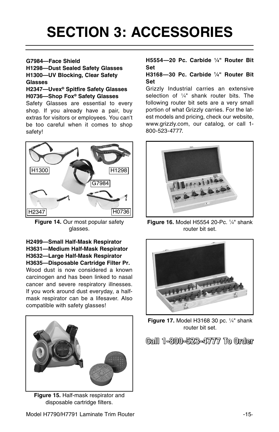 Grizzly H7790 User Manual | Page 17 / 24