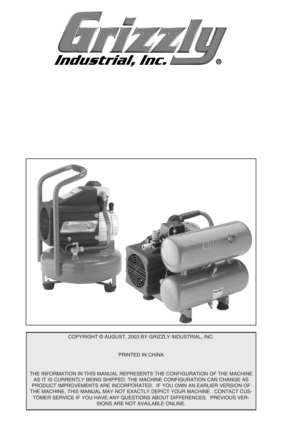 Grizzly H4517/H4518 User Manual | 28 pages