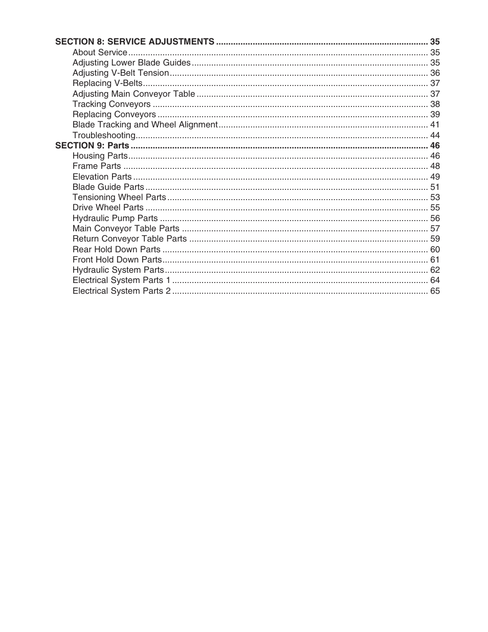 Grizzly G0504 User Manual | Page 4 / 72