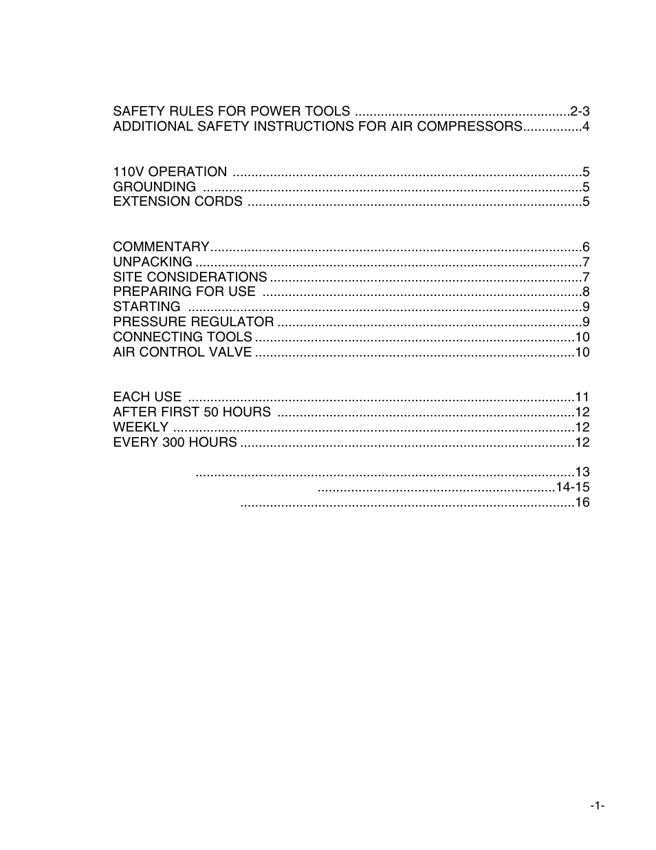 Grizzly G8695 User Manual | Page 2 / 17