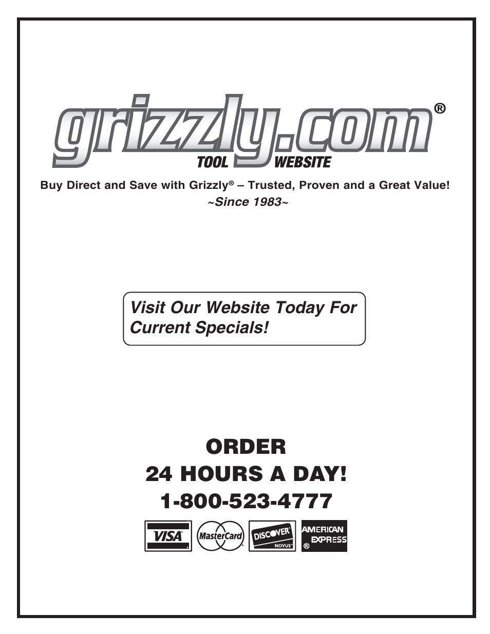 Grizzly G9731 User Manual | Page 6 / 130
