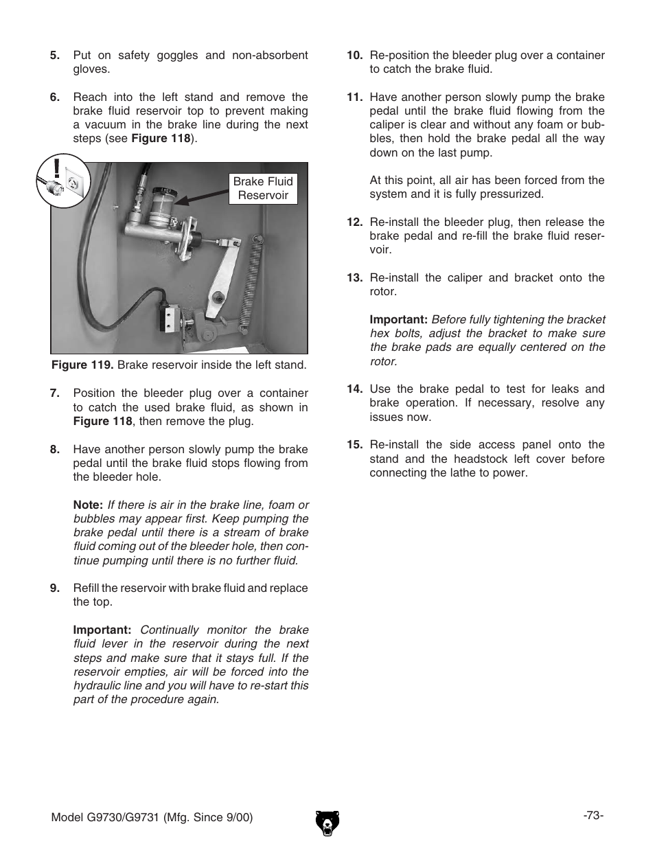 Grizzly G9731 User Manual | Page 81 / 130