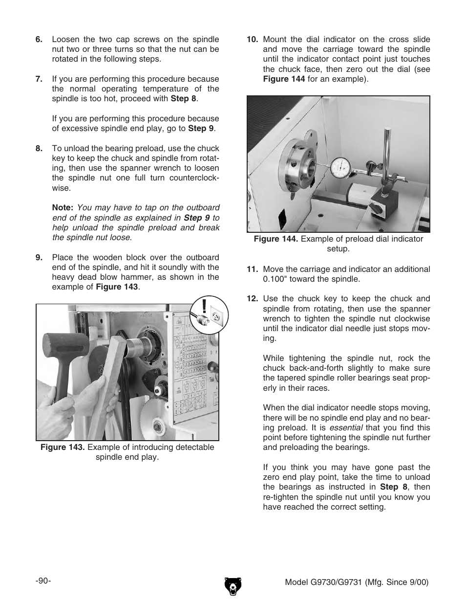 Grizzly G9731 User Manual | Page 98 / 130