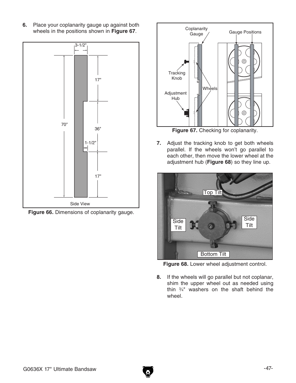 Grizzly G0636X User Manual | Page 49 / 64