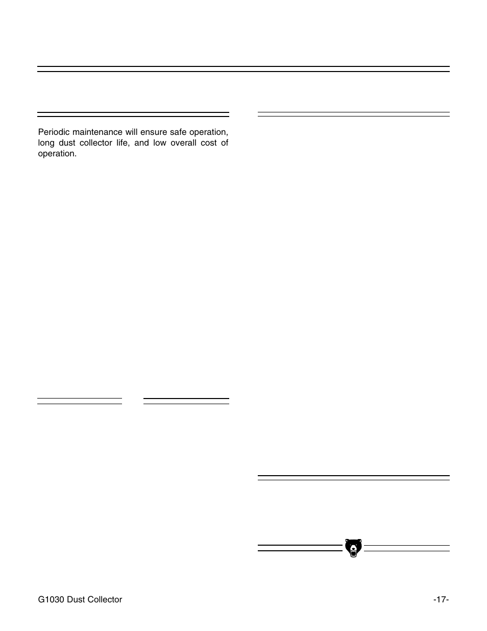 Lubrication impeller tightening, General | Grizzly G1030 User Manual | Page 19 / 26