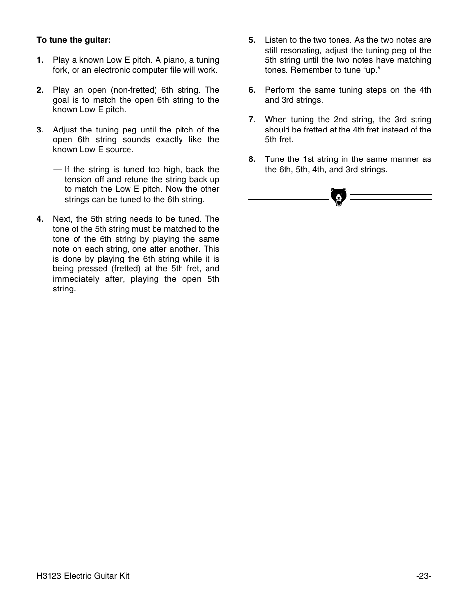 Grizzly H3123 User Manual | Page 25 / 32