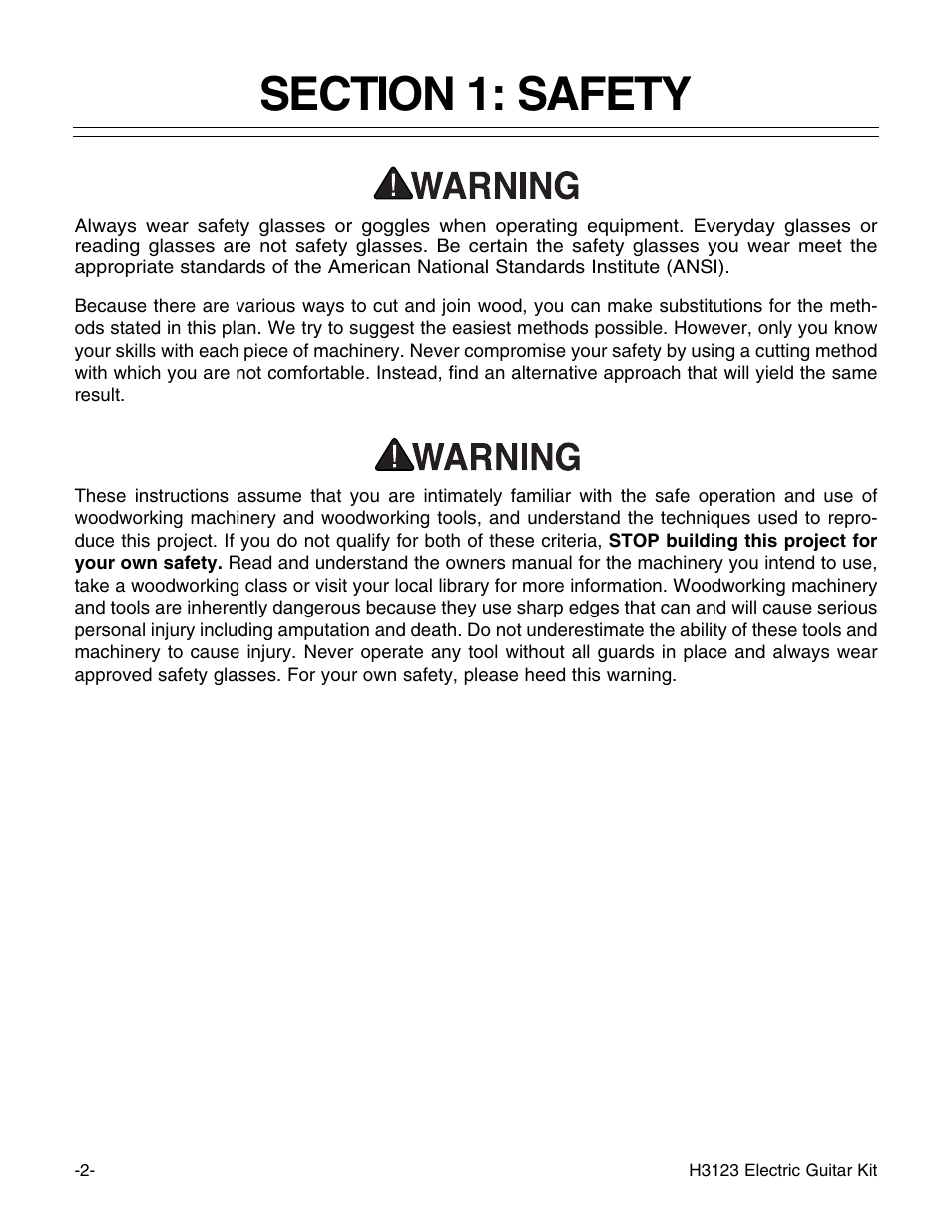 Grizzly H3123 User Manual | Page 4 / 32