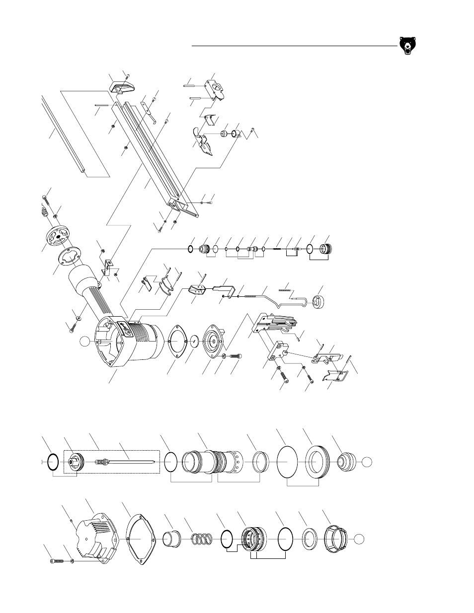 Xiv. parts diagram | Grizzly G3690 User Manual | Page 17 / 19