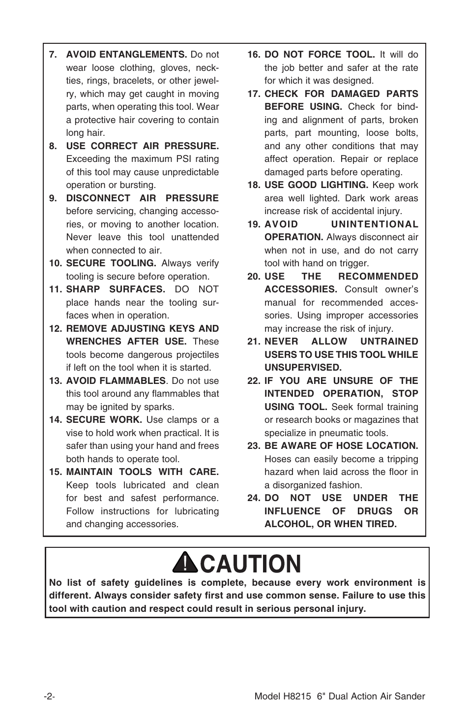 Grizzly H8215 User Manual | Page 4 / 8