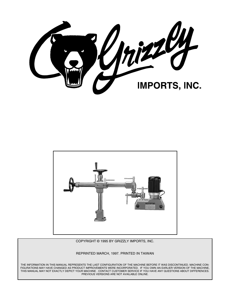 Grizzly G1129 User Manual | 39 pages