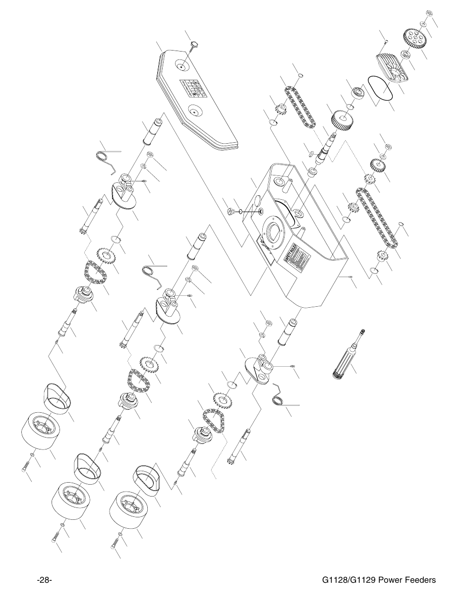 Grizzly G1129 User Manual | Page 30 / 39