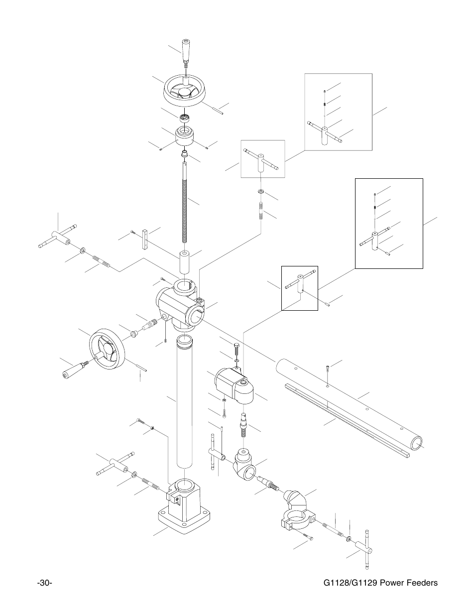 Grizzly G1129 User Manual | Page 32 / 39