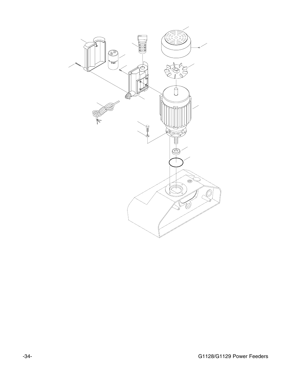 Grizzly G1129 User Manual | Page 36 / 39