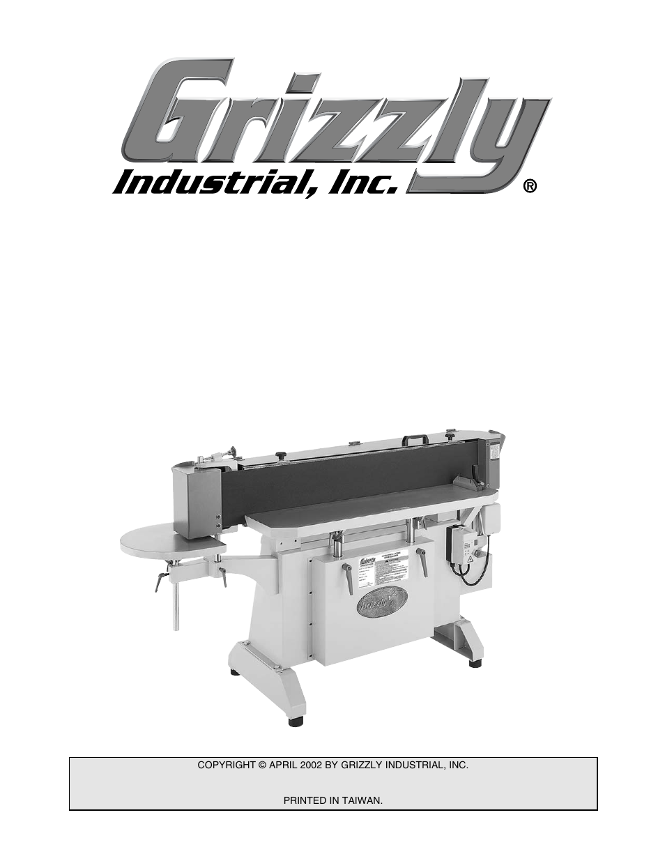 Grizzly G9985 User Manual | 44 pages