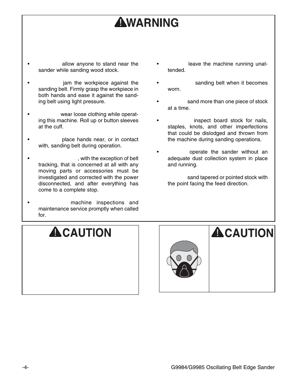 Grizzly G9985 User Manual | Page 6 / 44