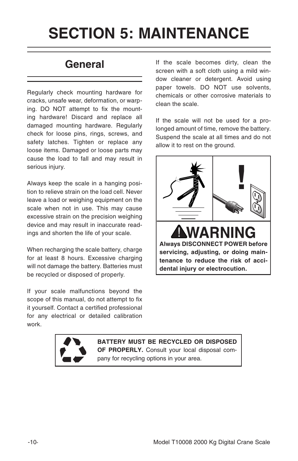 General | Grizzly T10008 User Manual | Page 11 / 16