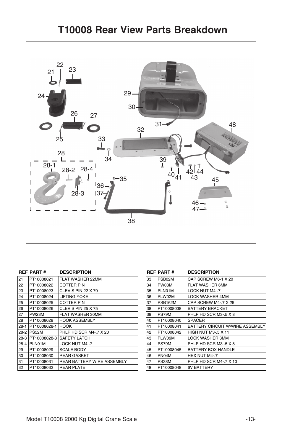 Grizzly T10008 User Manual | Page 14 / 16