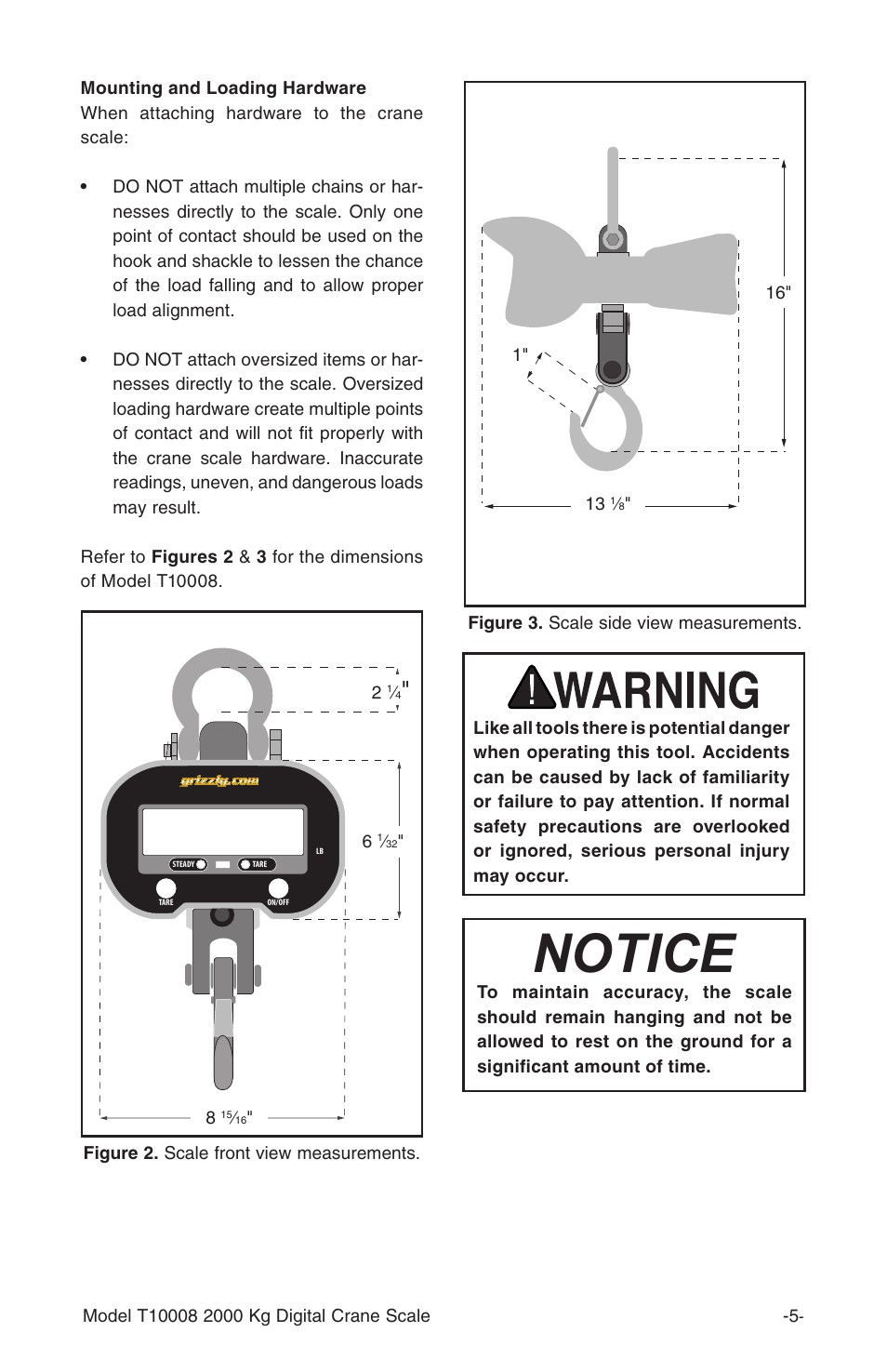 Grizzly T10008 User Manual | Page 6 / 16