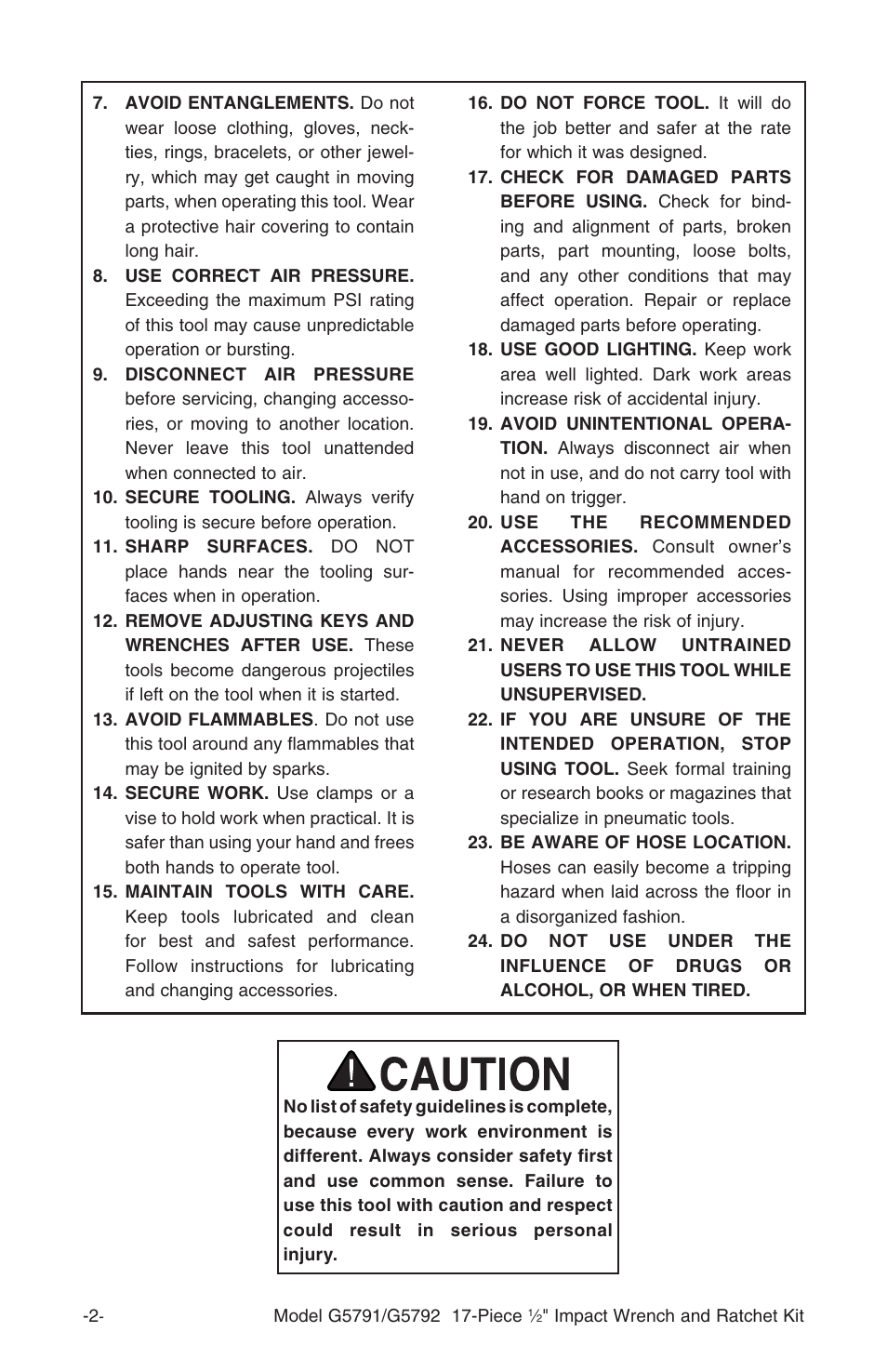 Grizzly G5792 User Manual | Page 3 / 8