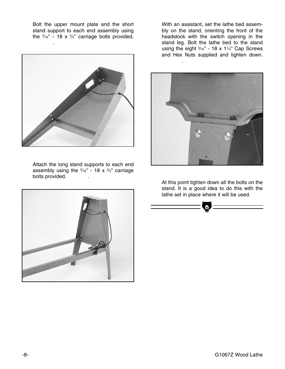Grizzly G1067Z User Manual | Page 9 / 28