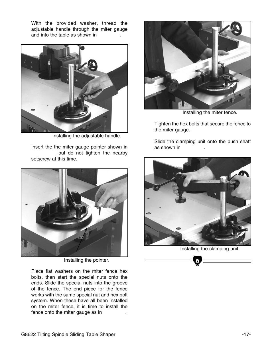 Grizzly G8622 User Manual | Page 19 / 48