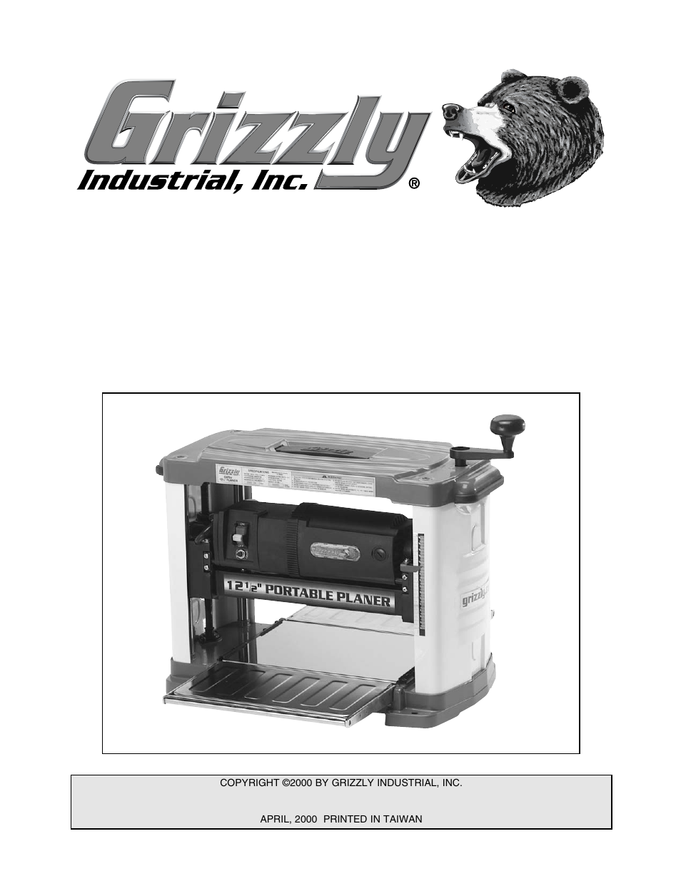 Grizzly G8794 User Manual | 30 pages