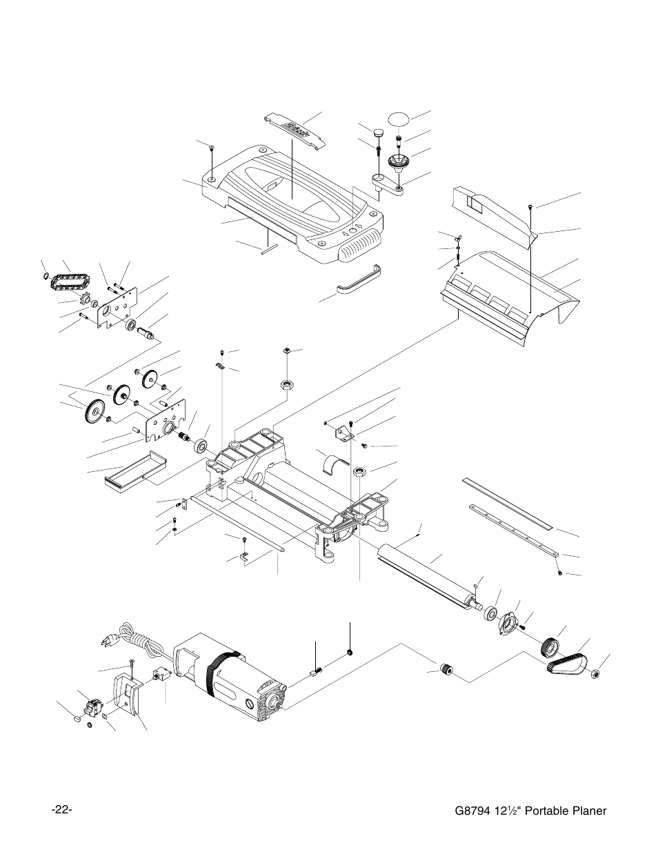 Grizzly G8794 User Manual | Page 24 / 30
