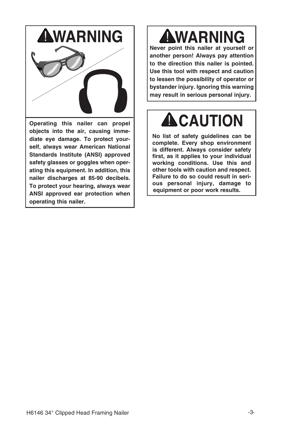 Grizzly H6146 User Manual | Page 5 / 20