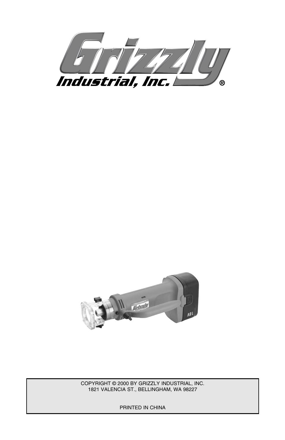 Grizzly H0599 User Manual | 14 pages