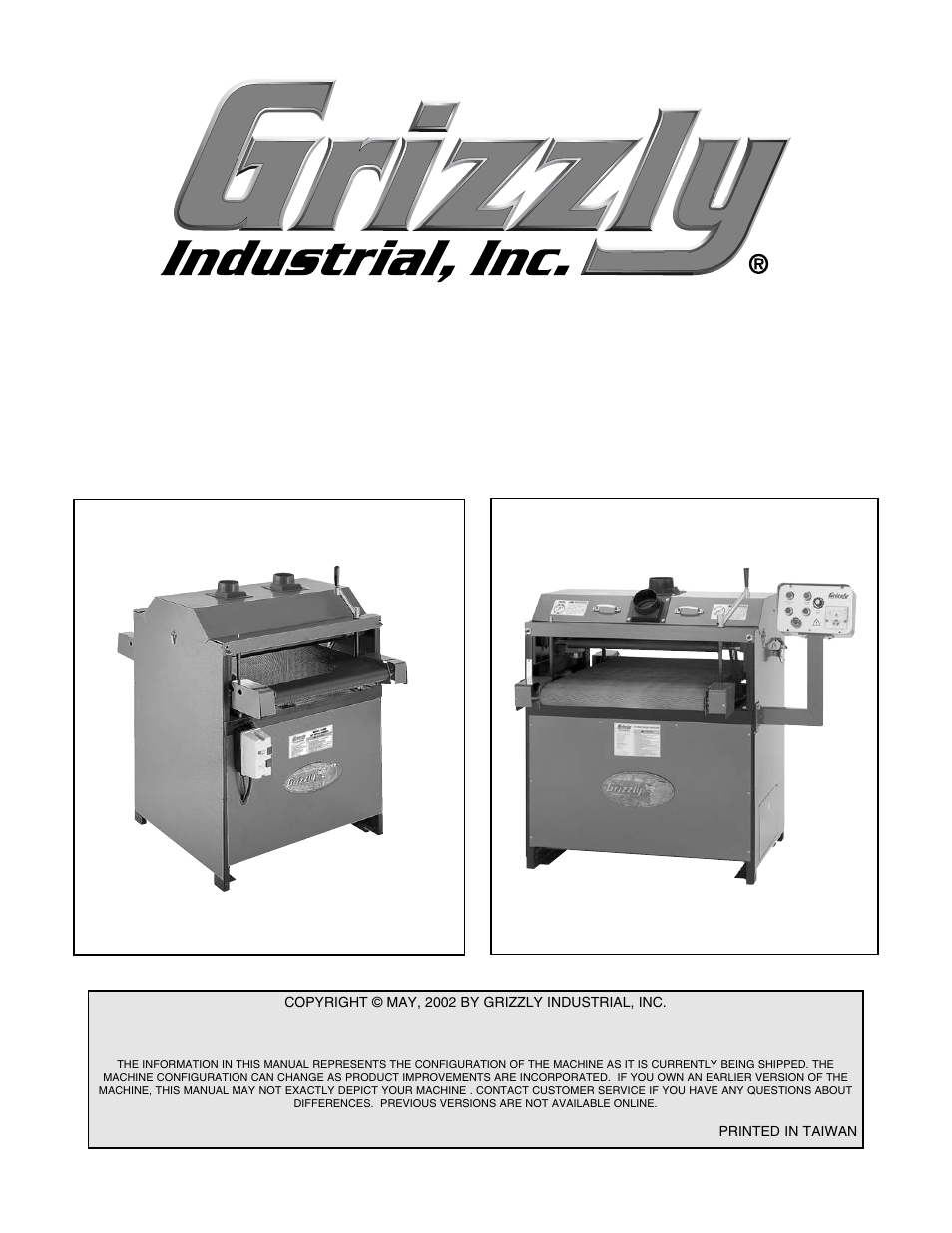 Grizzly G1066Z User Manual | 54 pages
