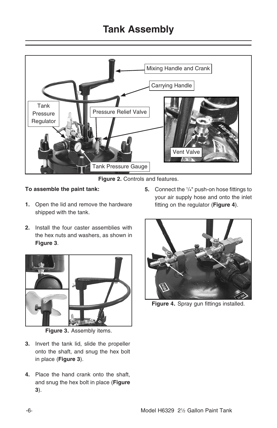 Tank assembly | Grizzly H6329 User Manual | Page 8 / 16