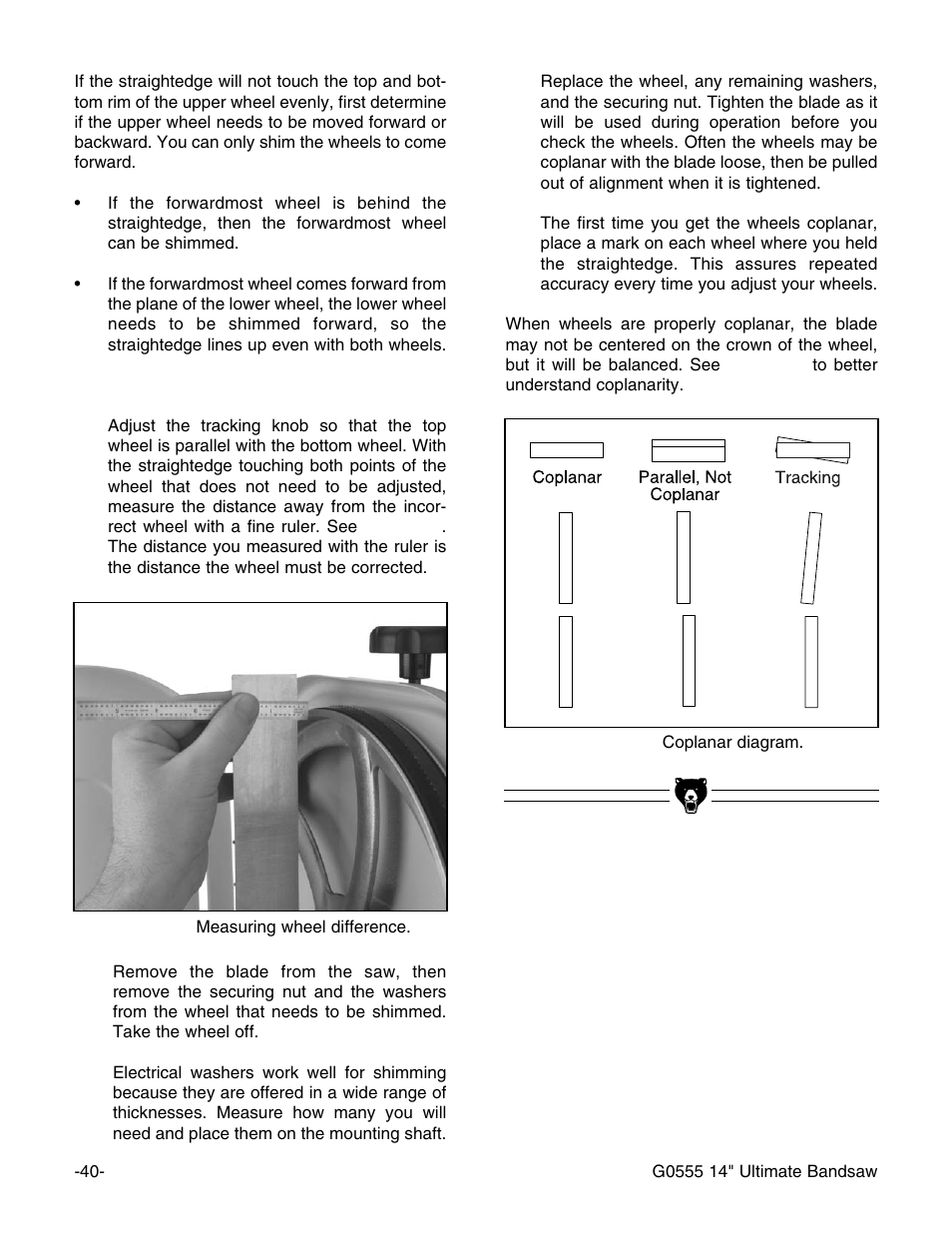 Grizzly G0555 User Manual | Page 42 / 55