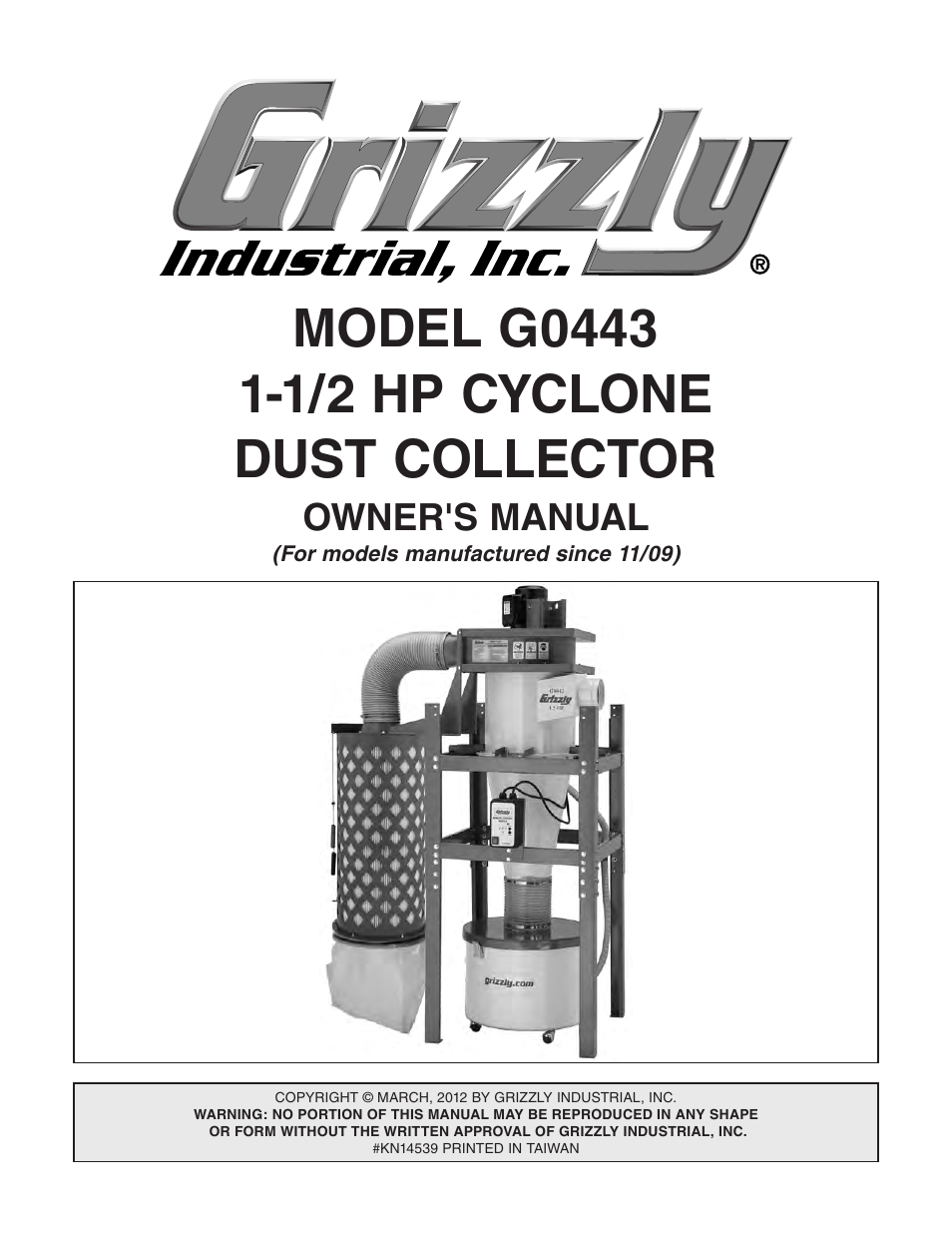 Grizzly G0440 User Manual | 52 pages