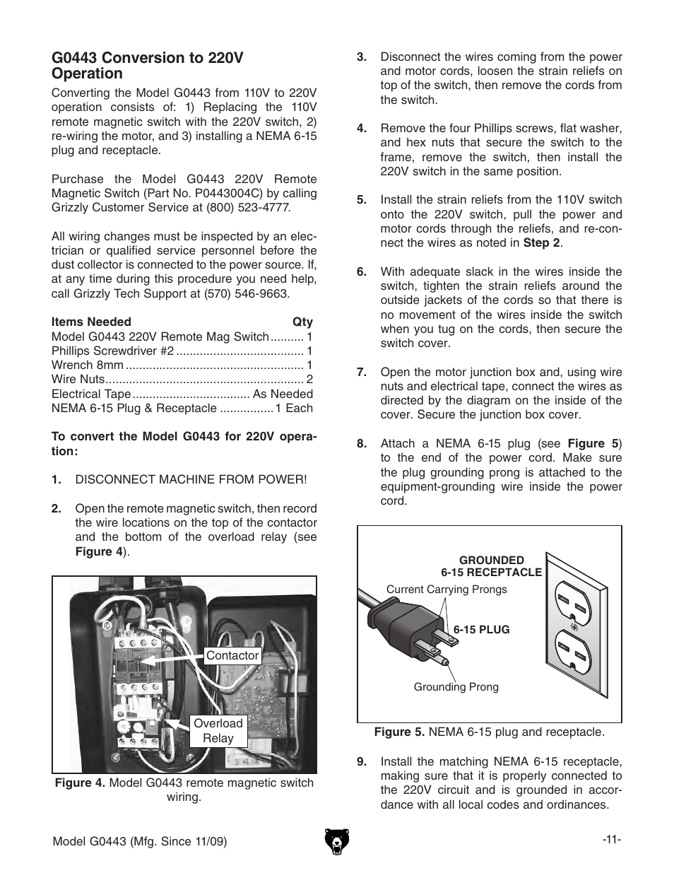 Grizzly G0440 User Manual | Page 13 / 52