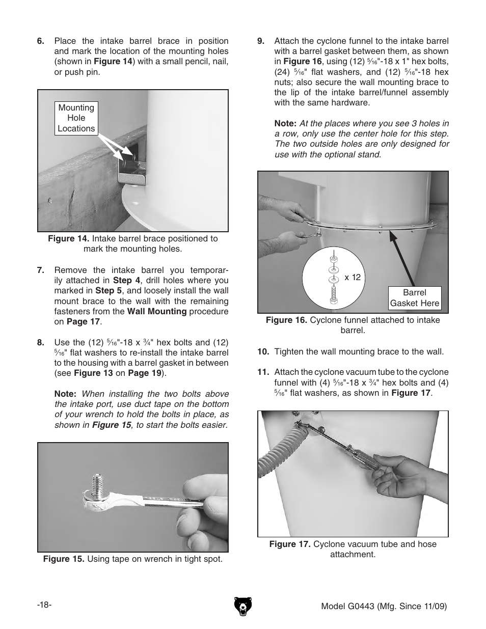 Grizzly G0440 User Manual | Page 20 / 52