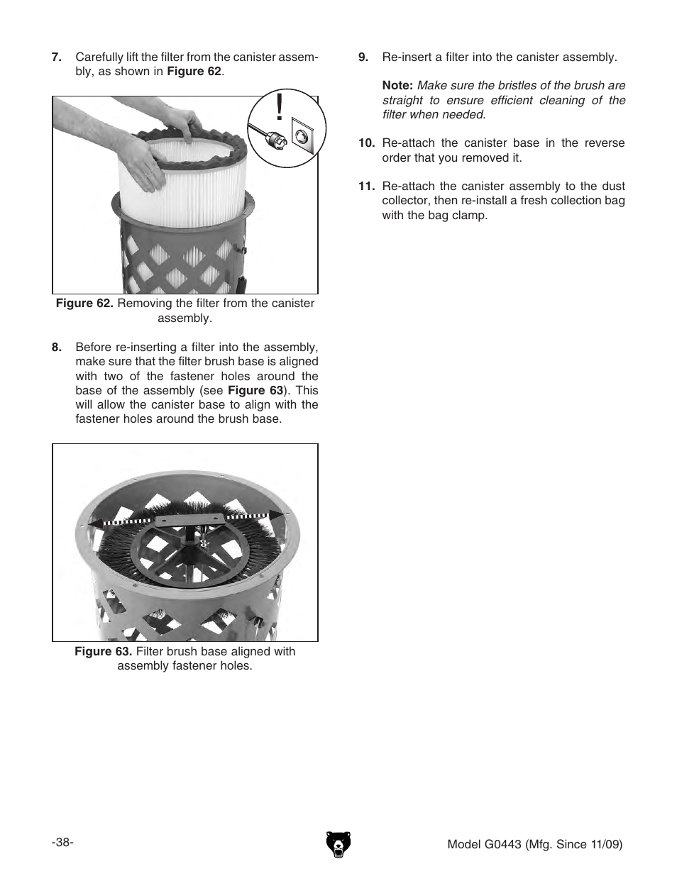 Grizzly G0440 User Manual | Page 40 / 52