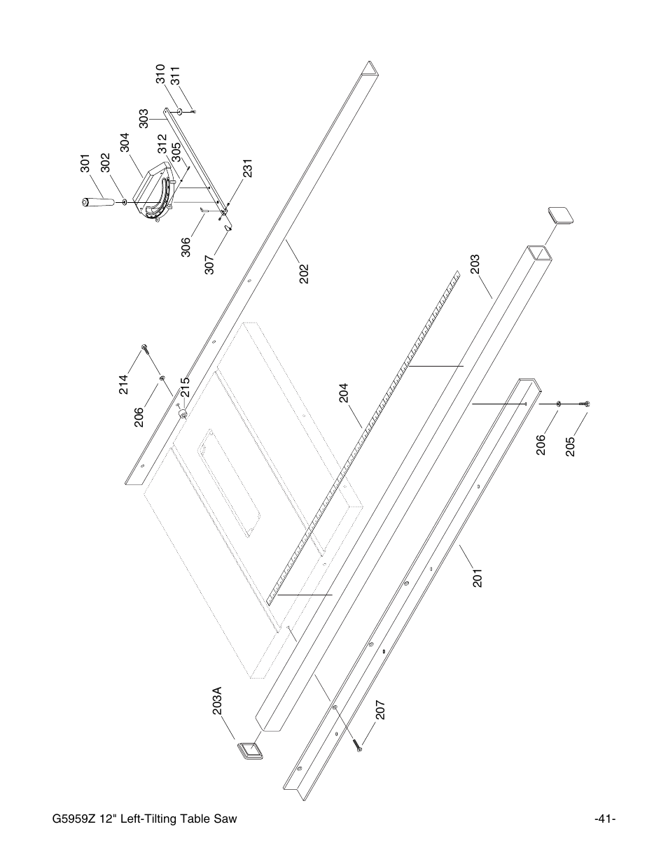 Grizzly G5959Z User Manual | Page 43 / 51