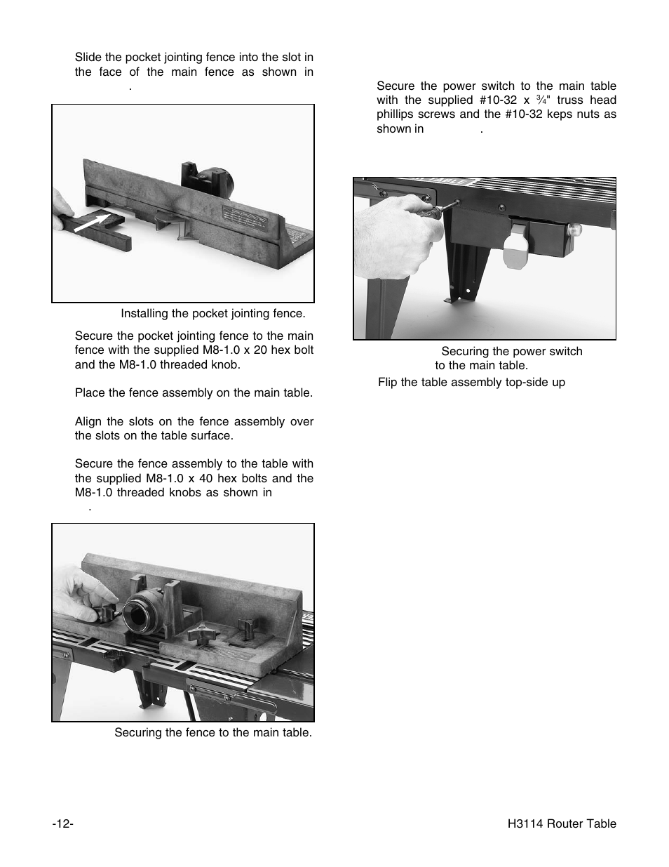 Grizzly H3114 User Manual | Page 14 / 28