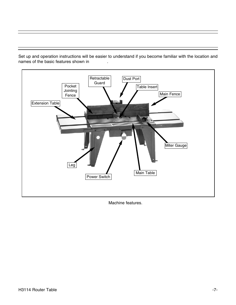 Main features | Grizzly H3114 User Manual | Page 9 / 28