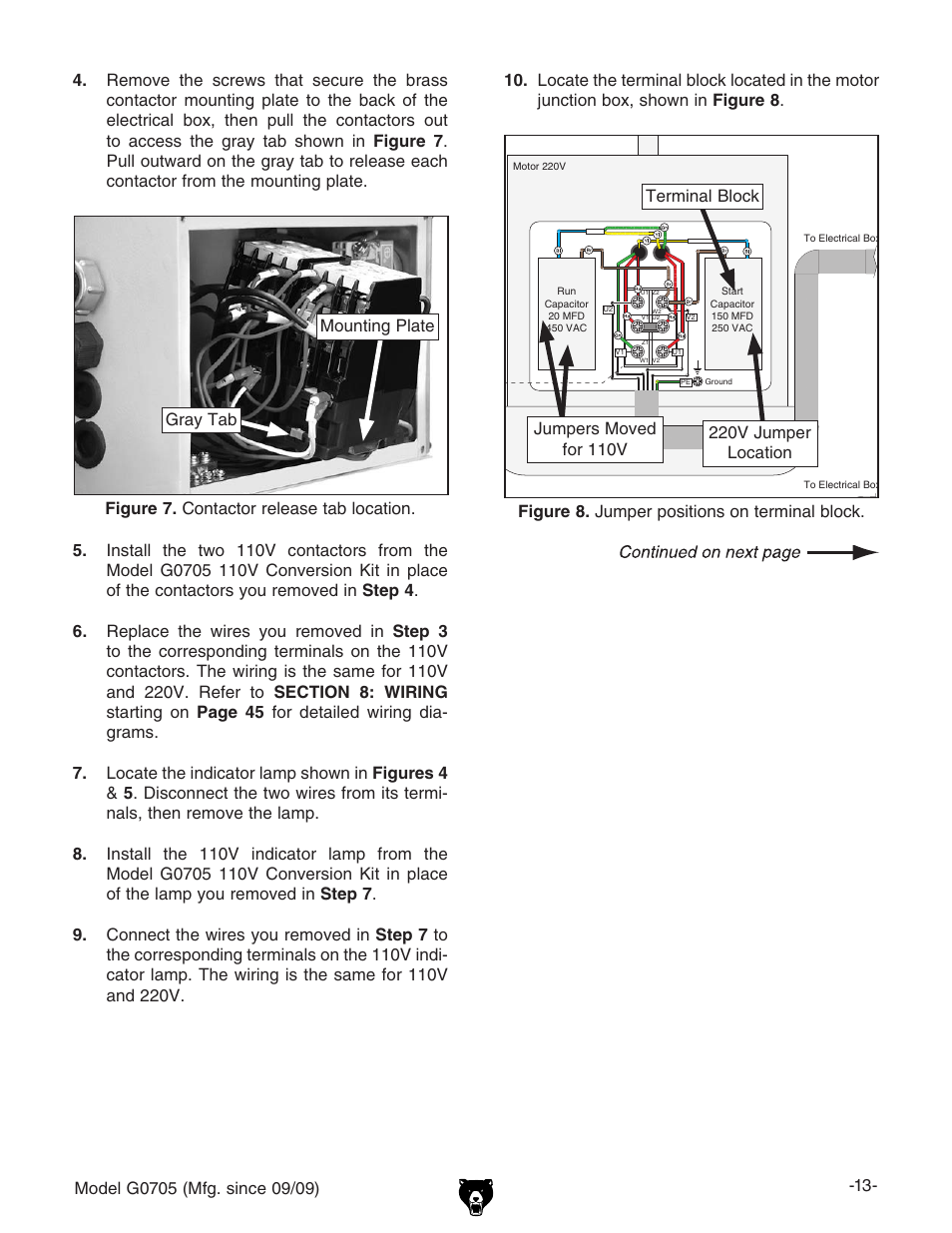 Grizzly G0705 User Manual | Page 15 / 60