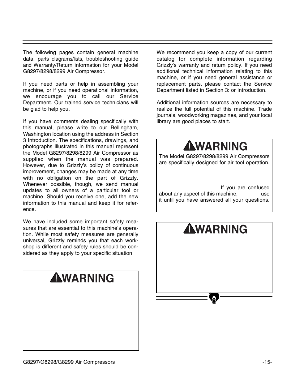 Grizzly G8297 User Manual | Page 17 / 26