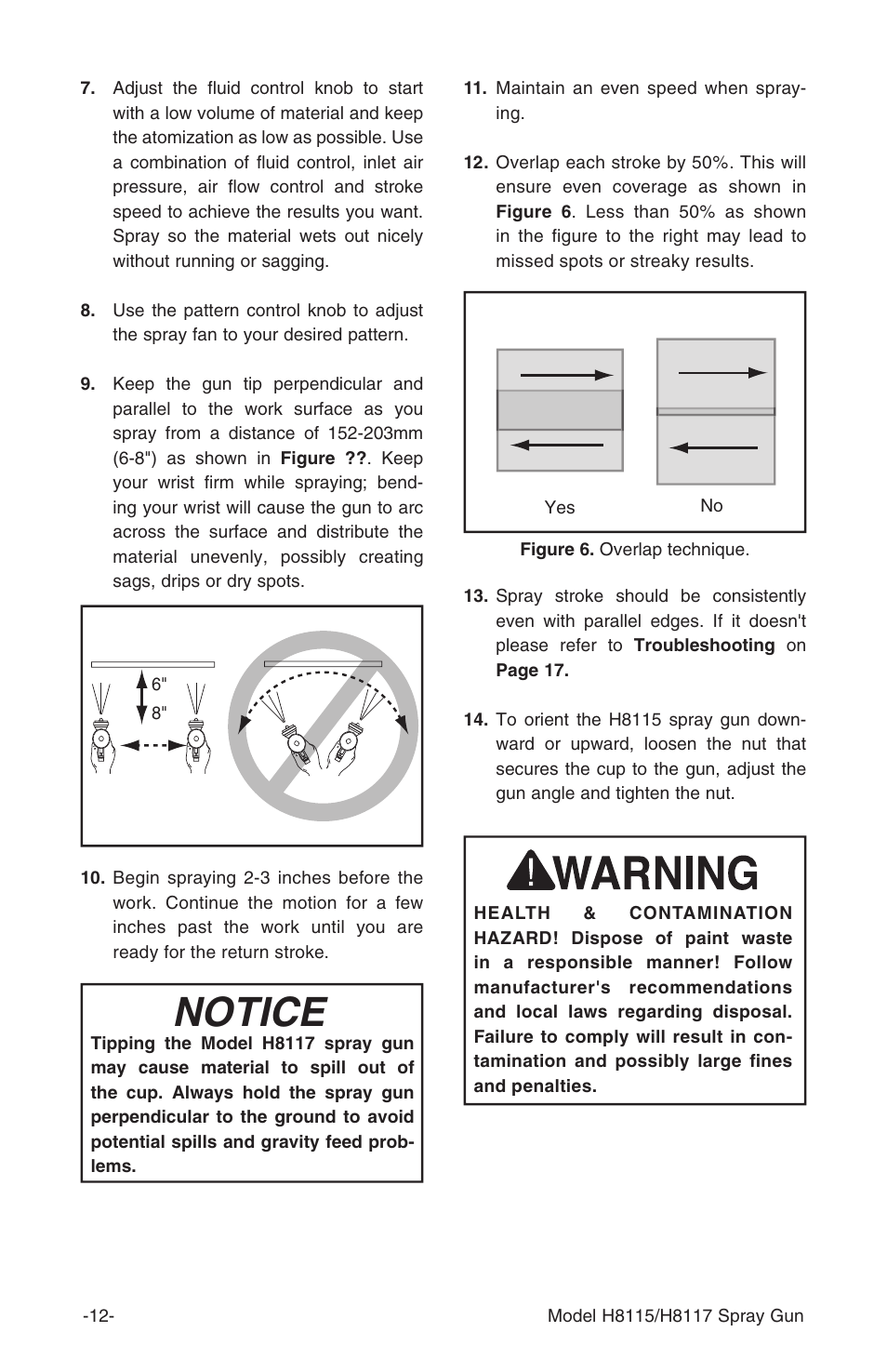 Notice | Grizzly H8115 User Manual | Page 12 / 24